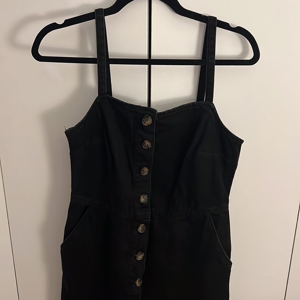 TopShop Denim Jumpsuit 6 - Picture 2 of 6